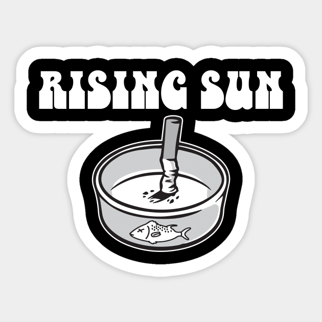 Rising Sun Sticker by JP